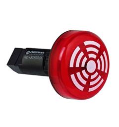 Combi Buzzer 150 230vAC øM22,5 1:RED 80dB(A) LED IP65 Continuous Tone
